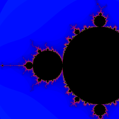 Mandelbrot set rendered by VSL